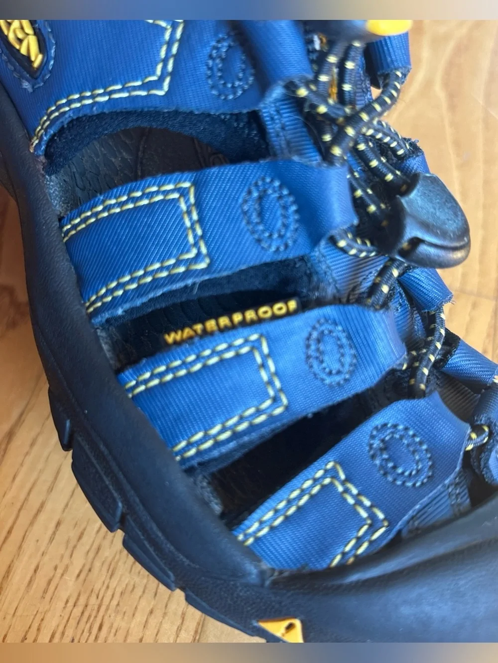 Keen Newport H2 Hiking Sandals Toddler Boys Water Sport Blue Shoes Kids Sz 11